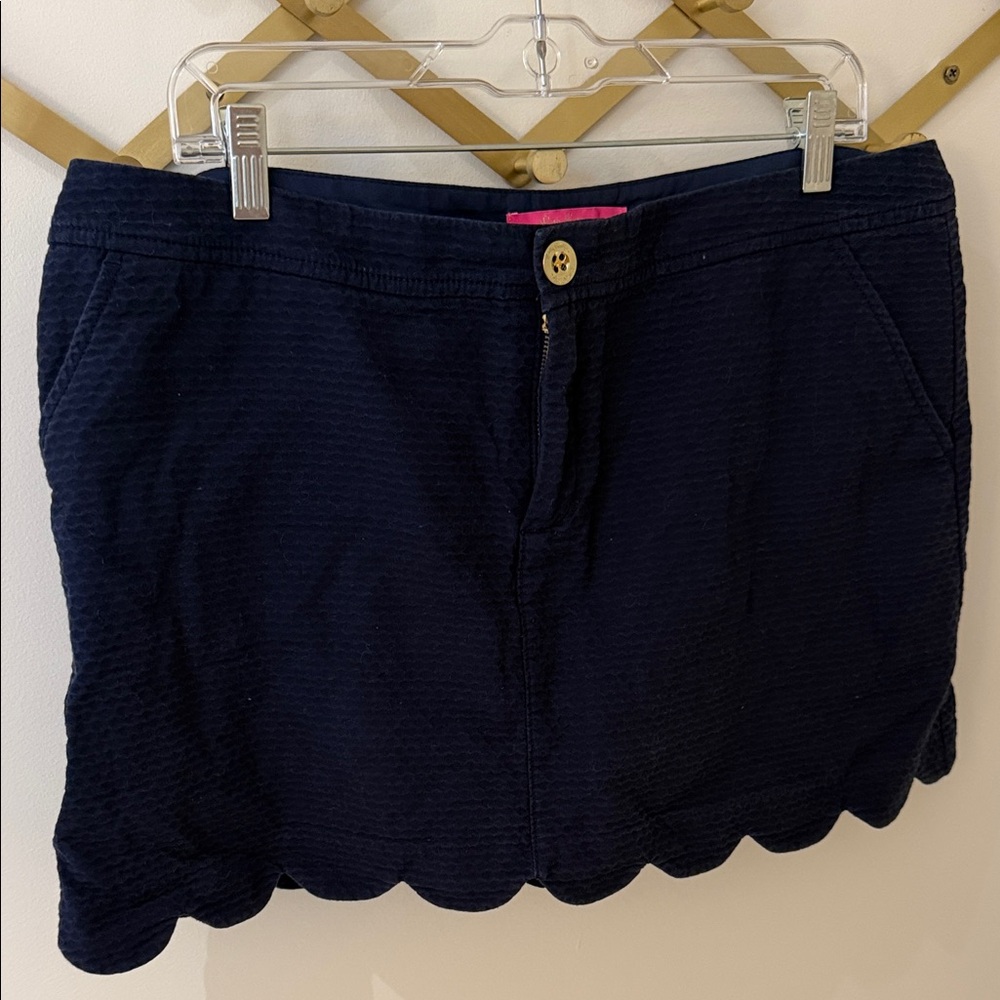 Lilly Pulitzer Navy Skort